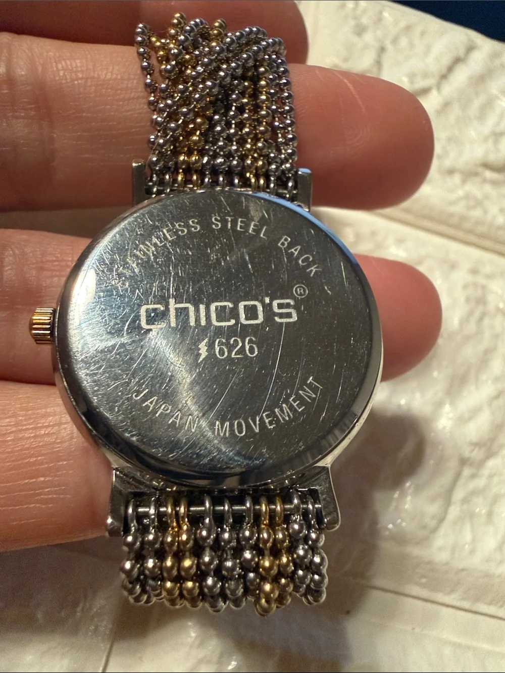 Chico’s Two-tone Watch Bracelet